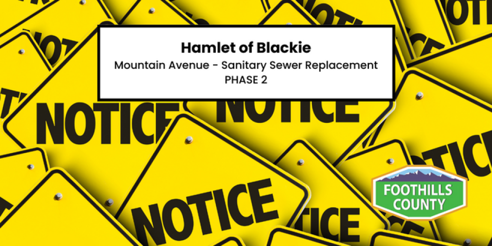 Hamlet of Blackie News Item Construction