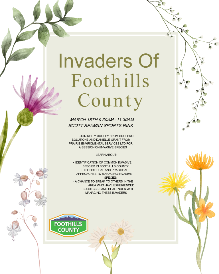 Poster - Workshop - March 18 - Invasive Species